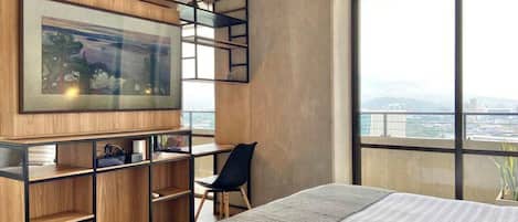 1 室のベッドルーム、WiFi、ベッドシーツ
