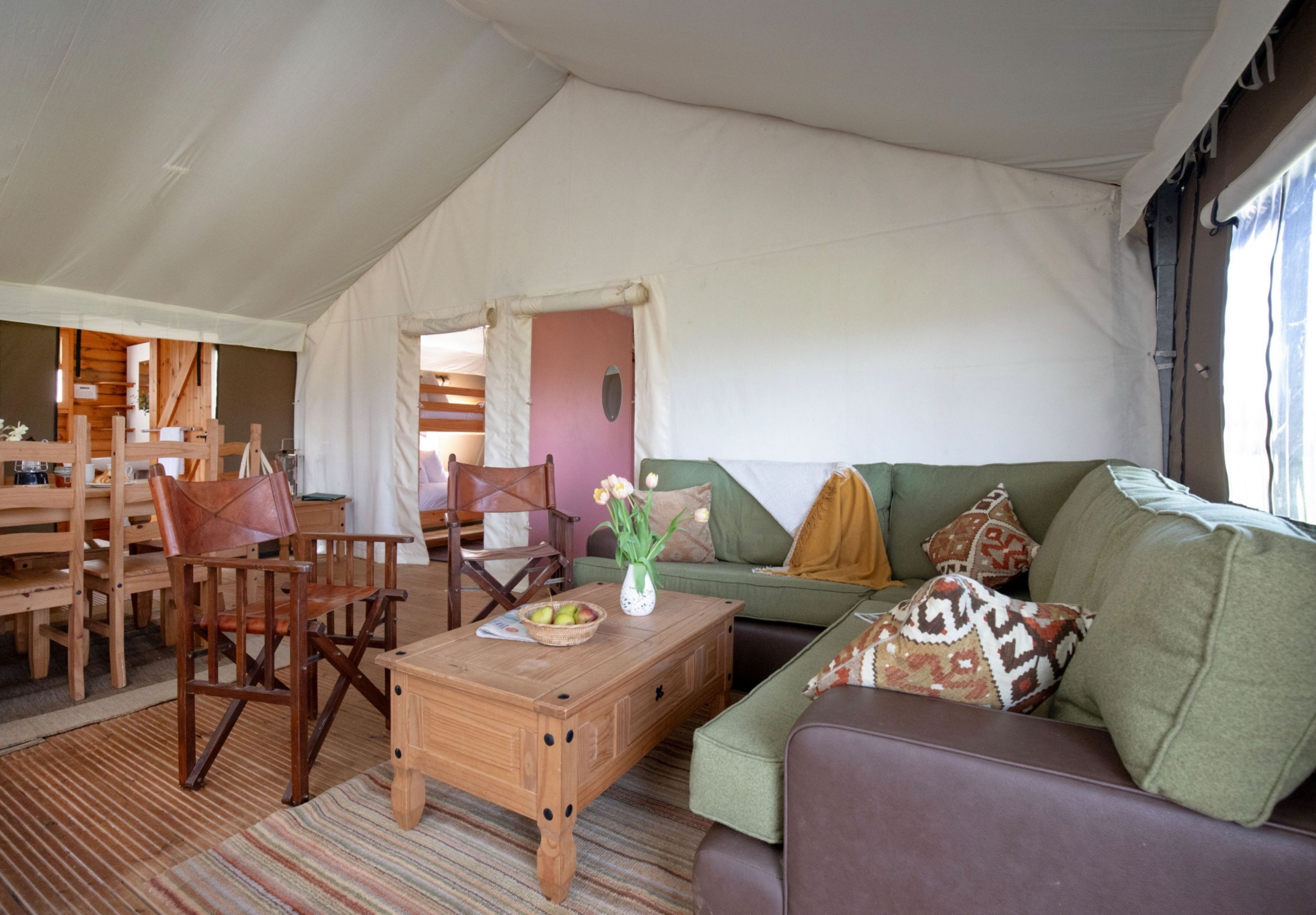 Dog Friendly Safari Tent, Skylark At Sweffling Hall, Suffolk - Suffolk
