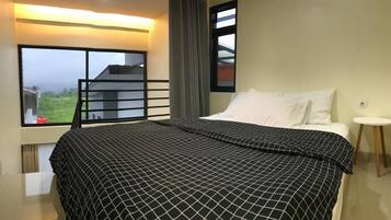 1 habitación, wifi y ropa de cama