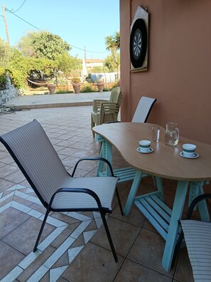 Restauration en plein air
