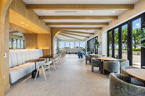 Sittområde i lobbyn