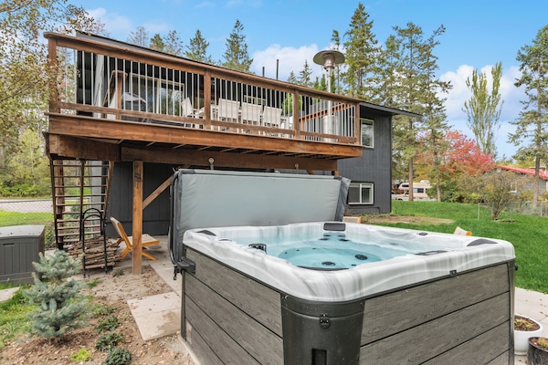 Baignoire à remous extérieure