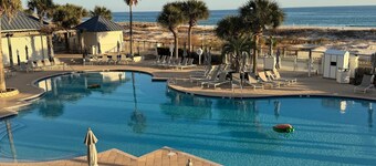 Spacious 3BR Resort Condo Steps From Gulf Beach