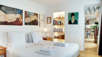 Tabla de planchar con plancha