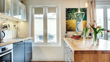 Apartamento conforto | Cozinha privada