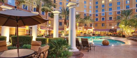 Indoor pool, outdoor pool