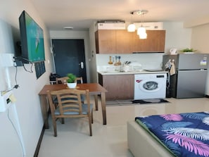 Studio, 1 Schlafzimmer, barrierefrei, Raucher | Wäschereiservice