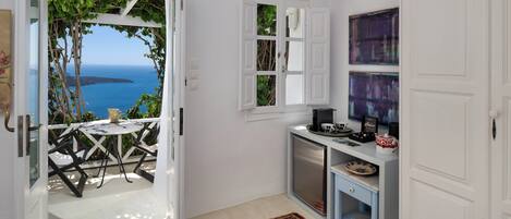 Nest Studio with Caldera View | セーフティボックス (室内)、WiFi (無料)