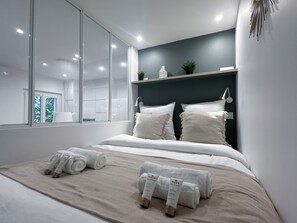 Studio, vue cour intérieure