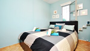 2 habitaciones y cunas 