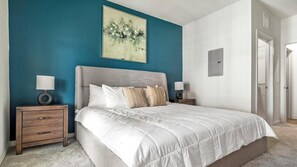 1 bedroom, desk, iron/ironing board, WiFi