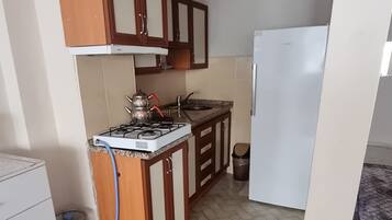 Apartment, Balcony, Beach View | Private kitchen