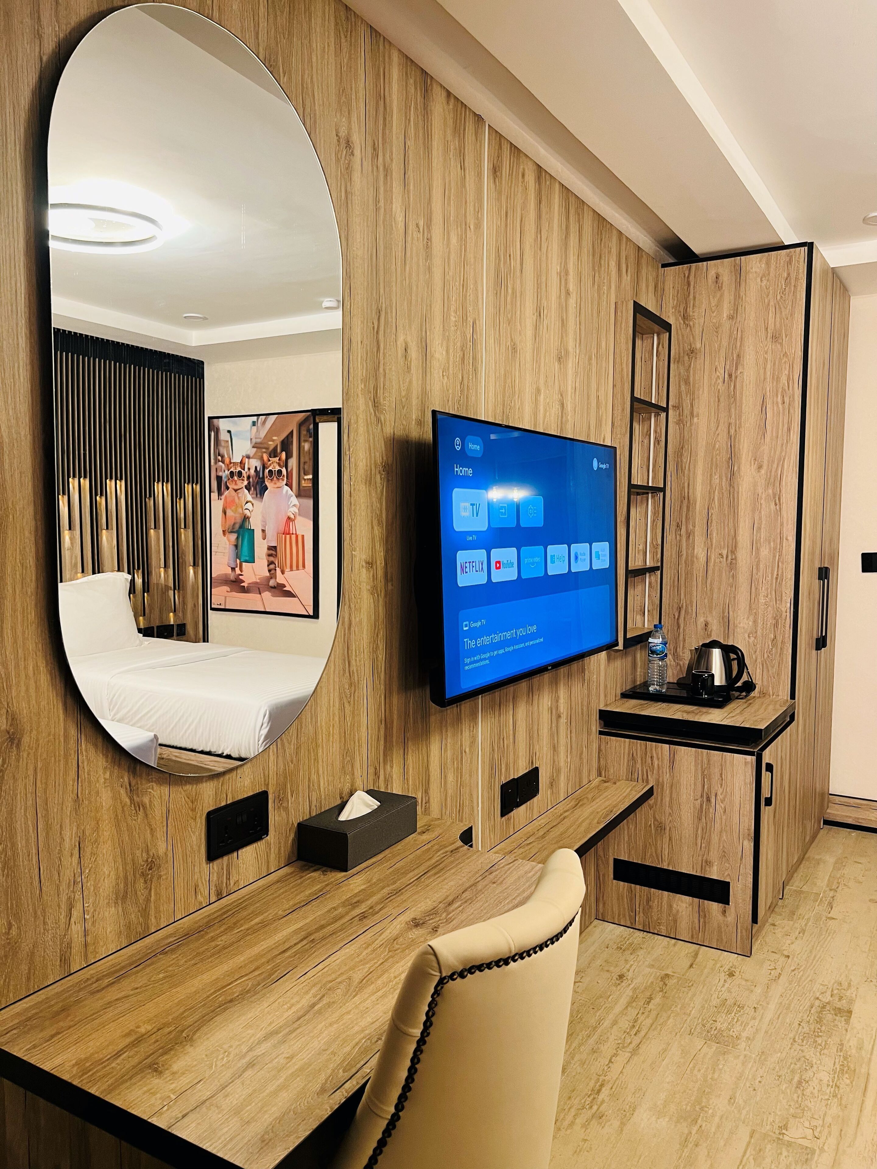 Habitación familiar con 2 camas individuales | Wifi gratis