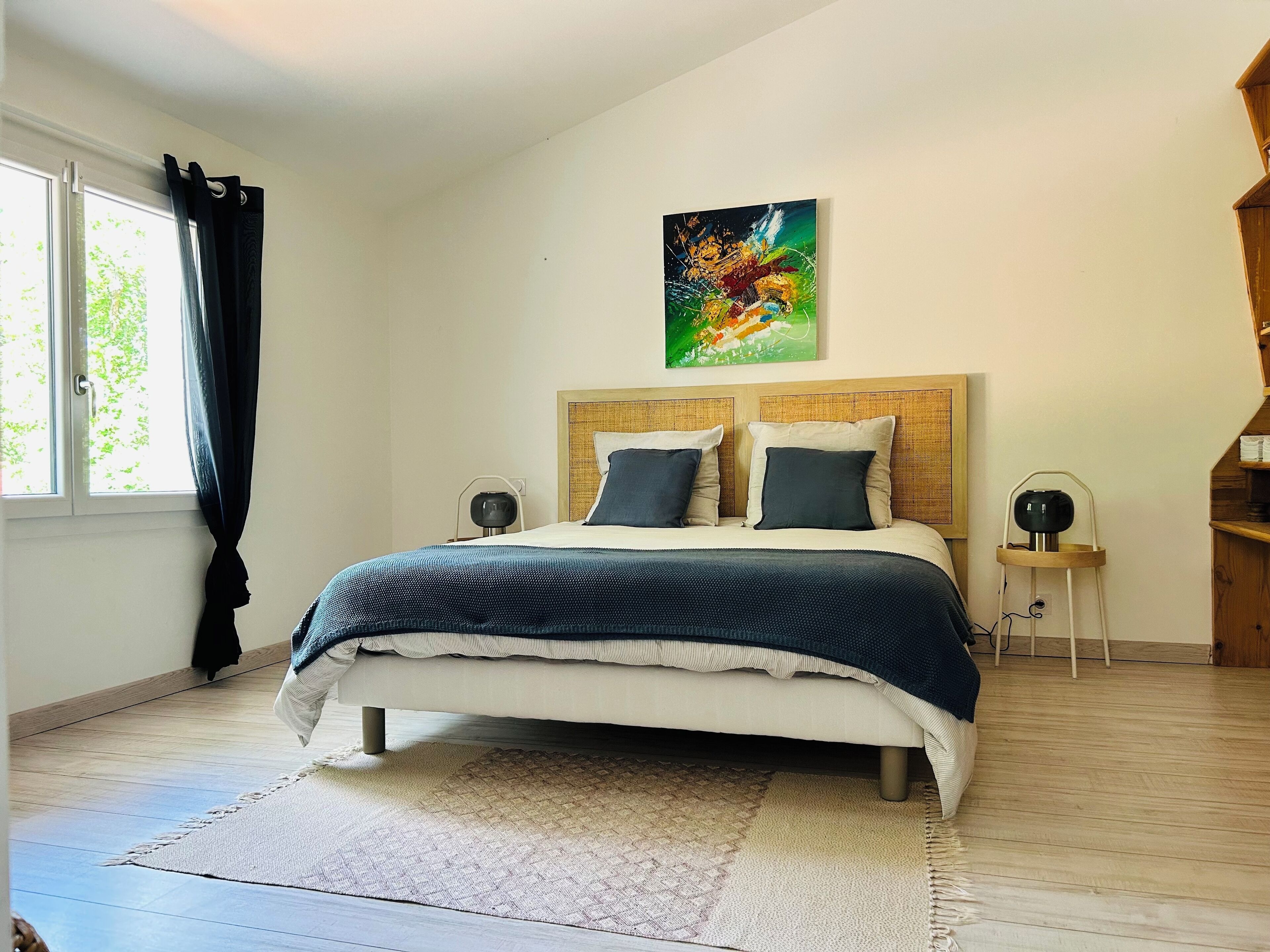 3 chambres, fer et planche à repasser, lit parapluie, Wi-Fi gratuit