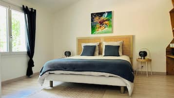 3 chambres, fer et planche Ă repasser, lit parapluie, Wi-Fi gratuit