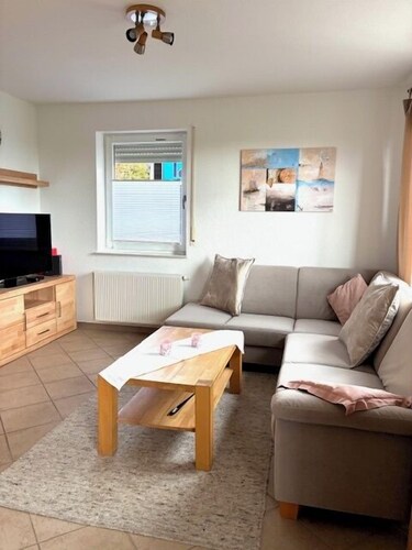 Great house with a view over meadows and fields. Dogs allowed (surcharge)