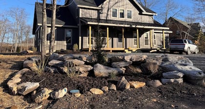 Spacious NEW 5-bedroom house with indoor POOL, EV Charger in charming McHenry