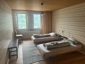 2 habitaciones, wifi y ropa de cama