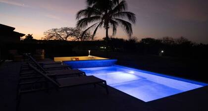 Ocean View 3 bed, 3 bath. Private pool. Steps to the beach in gated community