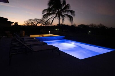 Ocean View 3 bed, 3 bath. Private pool. Steps to the beach in gated community