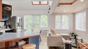 TV connectée, cheminée