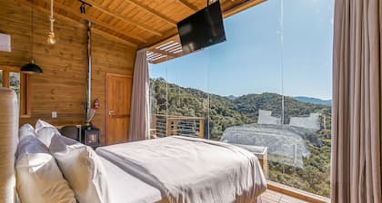 Cabana acolhedora c jacuzzi serra VST015