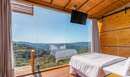 Cabana acolhedora c jacuzzi serra VST015