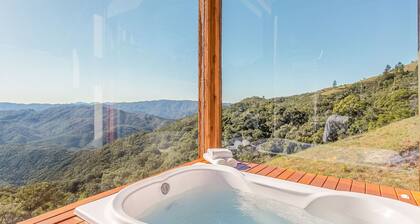 Cabana acolhedora c jacuzzi serra VST015