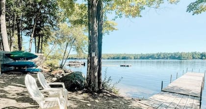 The Lodge at Moose Pond & Pleasant Mtn Sleeps 20