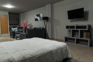 1 chambre, fer et planche Ă repasser, Wi-Fi, literie fournie