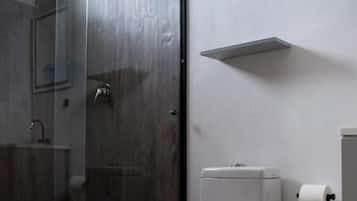 Towels, soap, toilet paper