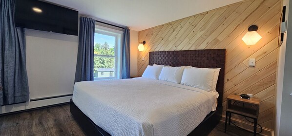 1 bedroom, travel crib, free WiFi, bed sheets