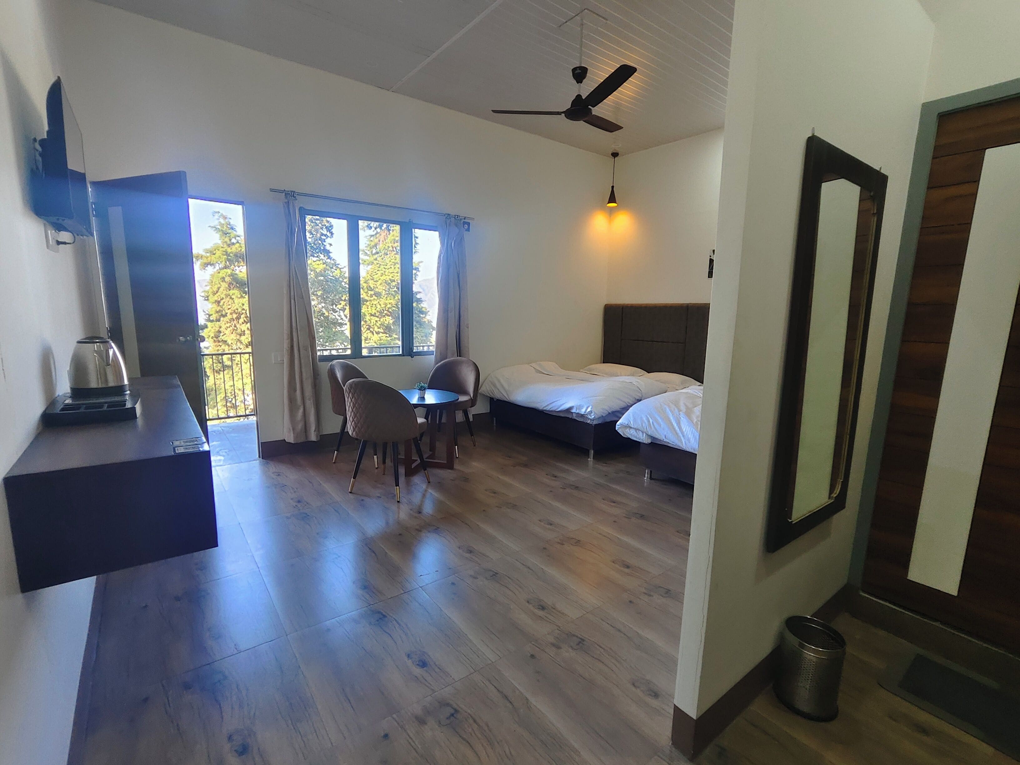 ห้องแฟมิลี่ทวิน, ระเบียง, วิวภูเขา | Wi-Fi ฟรี