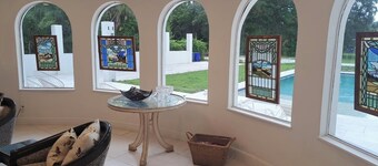Gather friends and family in this historical home.
