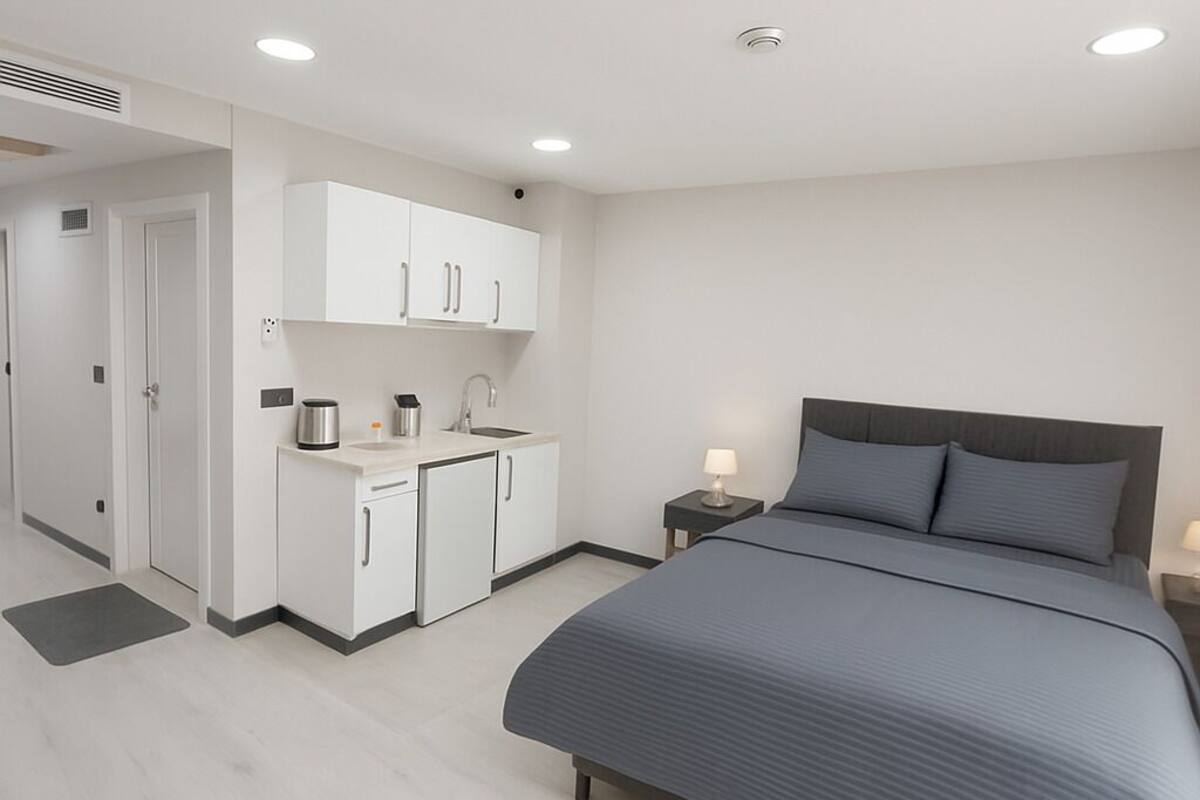 In-room safe, blackout curtains, soundproofing, iron/ironing board