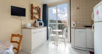 Studio in Cap D'agde Near Mediterranean Beaches