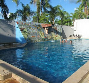 Seasonal outdoor pool