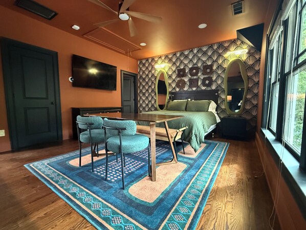 1 habitación, wifi y ropa de cama