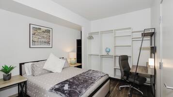 2 Schlafzimmer, Reisekinderbett, kostenloses WLAN, Bettwäsche