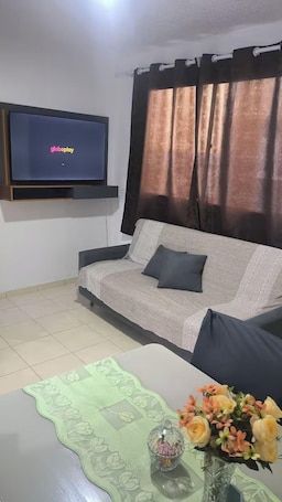 Apartment, City View | Living area. Apartamento Plantar e Cuidar