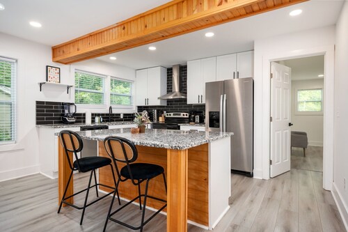 Chic 3BR Bungalow w/ Screened Porch & Patios