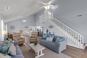 Smart TV, video games, DVD player