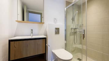 Estúdio superluxo, vista para o mar | Banheiro