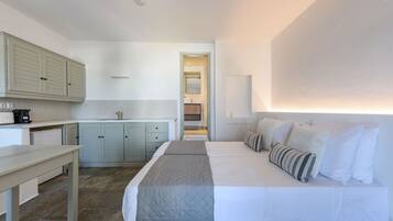 Estúdio superluxo, vista para o mar | Cofres nos quartos, Wi-Fi de cortesia