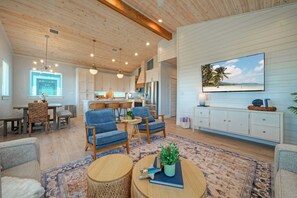 House (4 Bedrooms) | Interior - Deja Blue Coastal Retreat w/ Pool, Firepit, BBQ & Outdoor TV Lounge (Port Aransas)