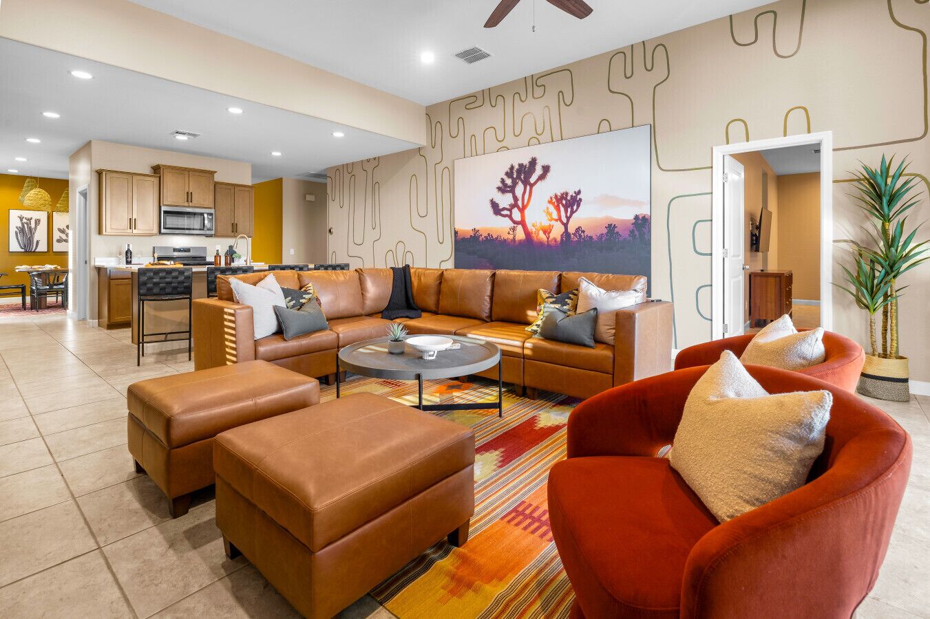 Spacious Living Room