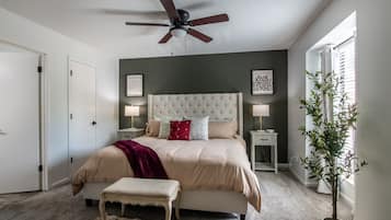 2 chambres, fer et planche Ă  repasser, Wi-Fi, draps fournis