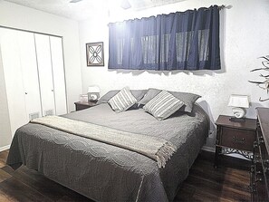 1 bedroom, WiFi, bed sheets