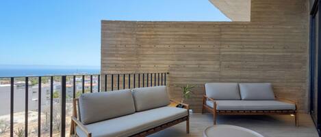 Luxury Apartment, Balcony, City View | Balcony