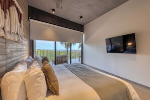 Luxury-Apartment, 2 Schlafzimmer, Terrasse, Meerblick